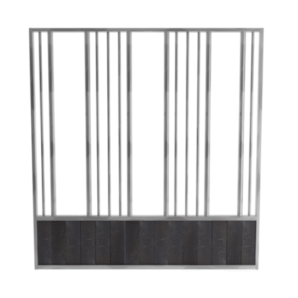 Paardenbox Voerwand