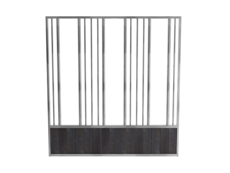Paardenbox Voerwand