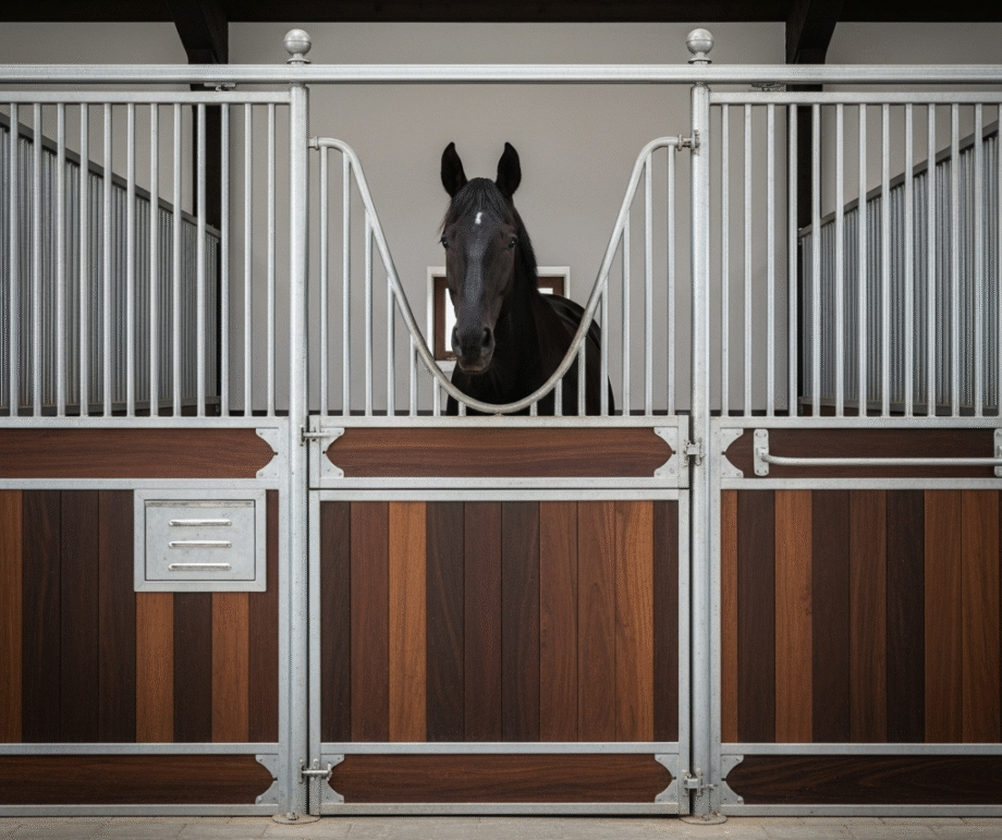 paardenbox zelf plaatsen of laten doen