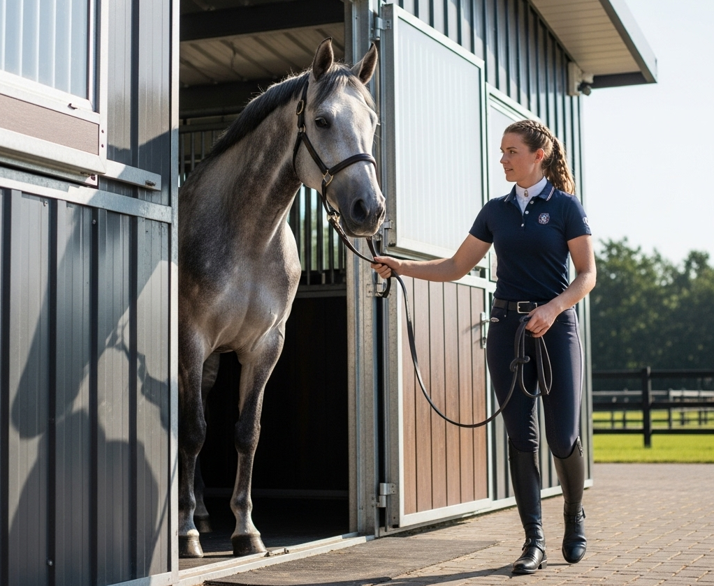 Waarom Kiezen voor Maatwerk Stalen Paardenboxen? Functionaliteit Ontmoet Esthetiek