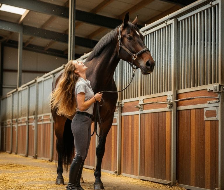 Hoe groot moet een box voor een paard zijn