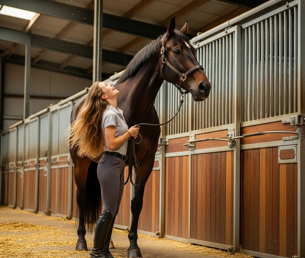 Hoe groot moet een box voor een paard zijn?