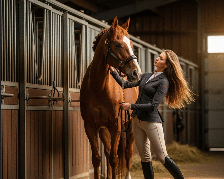 Hoeveel aandacht heeft een paard per dag nodig