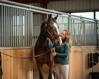 Stalen wanden voor paardenboxen