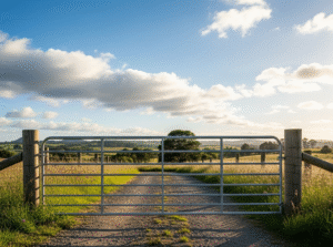 Weidehekken van staal