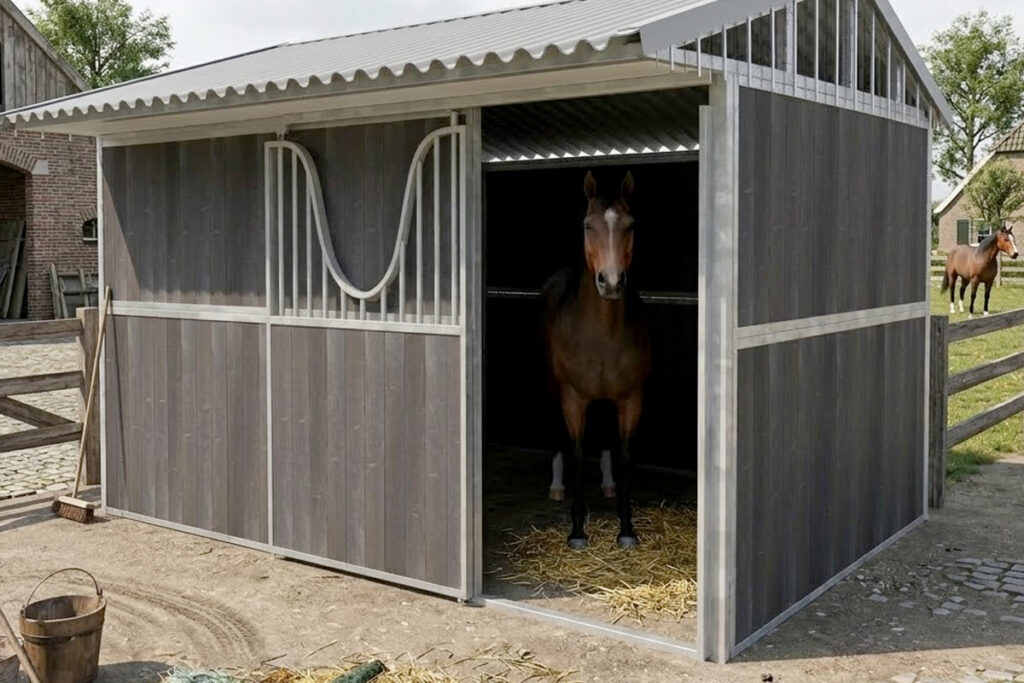 Buitenstallen bouwpakket