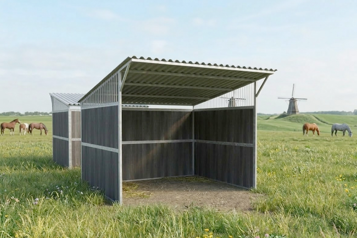 Goedkope schuilstal voor een paard: waar je op moet letten bij een betaalbare oplossing