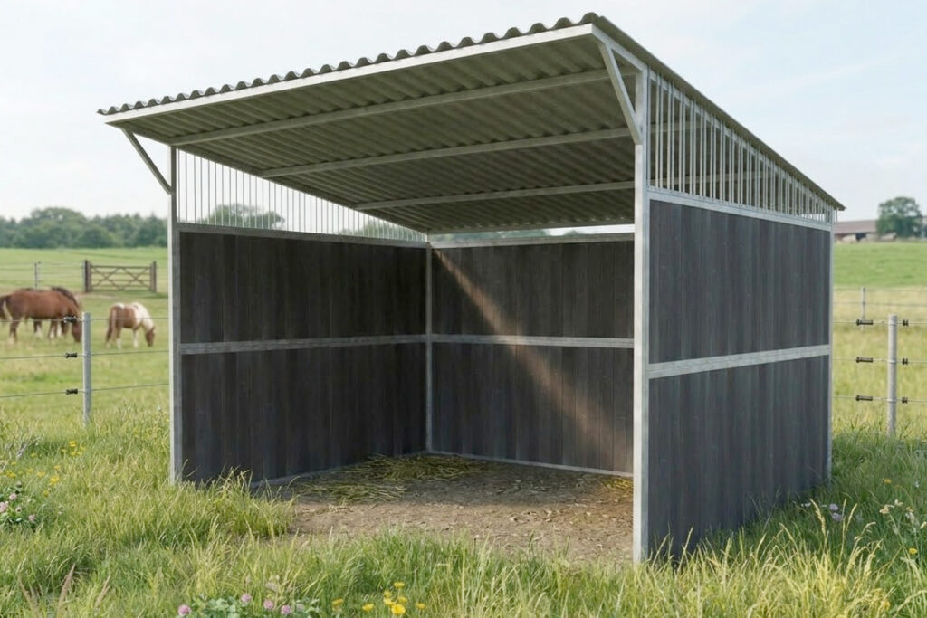 Schuilstal paard bouwpakket