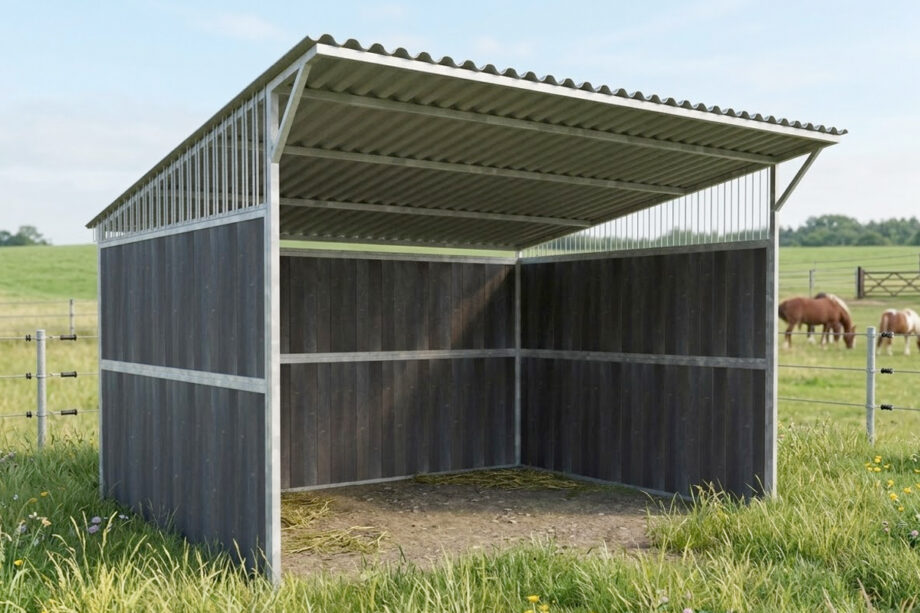 Schuilstal paard bouwpakket