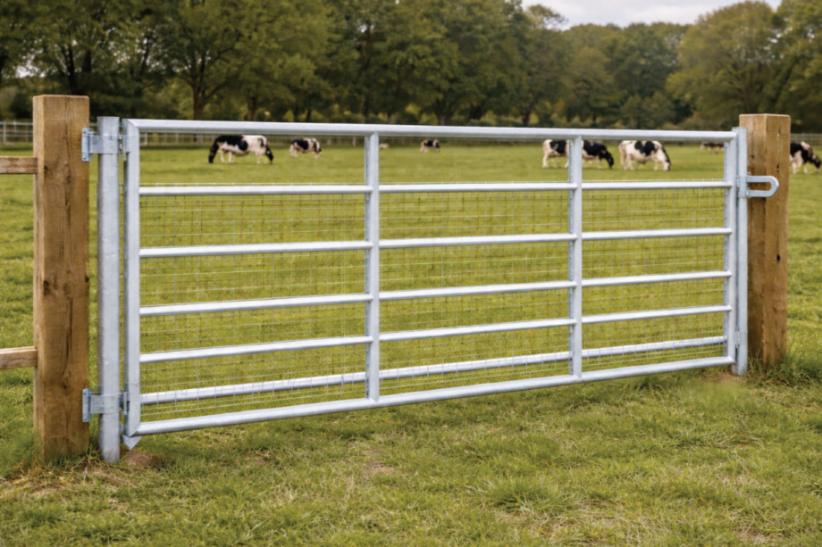 Thermisch verzinkte weidehekken