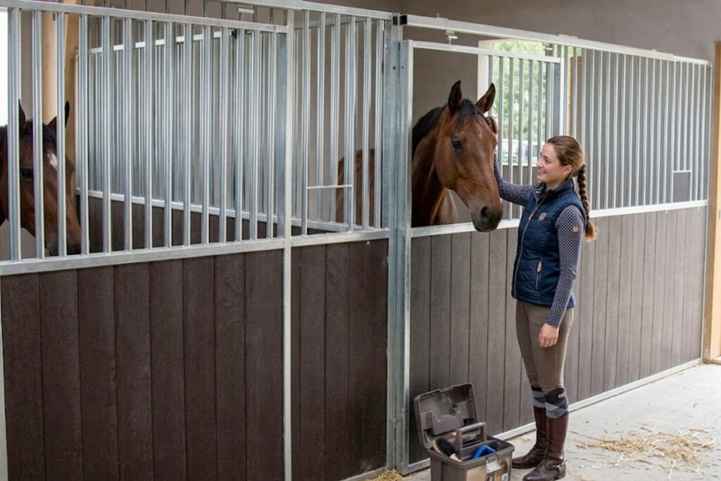 Bouw paardenstallen