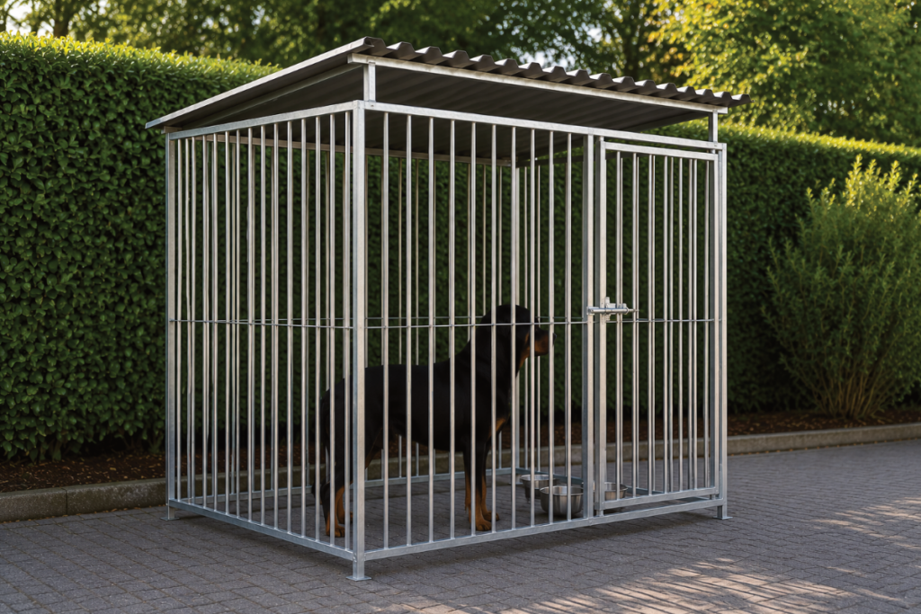Hondenkennel laten installeren