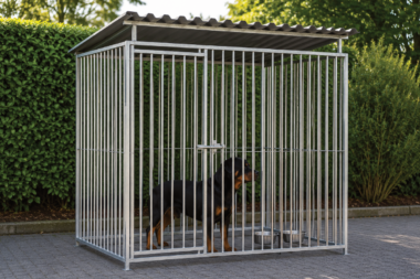 Hondenkennel laten installeren