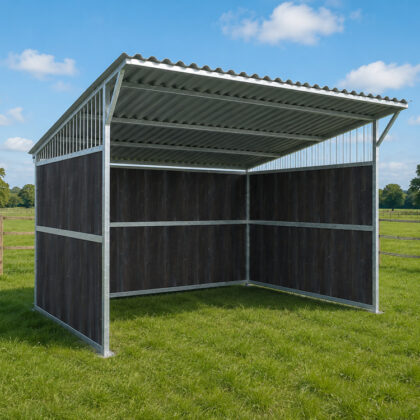 Schuilstal voor paarden