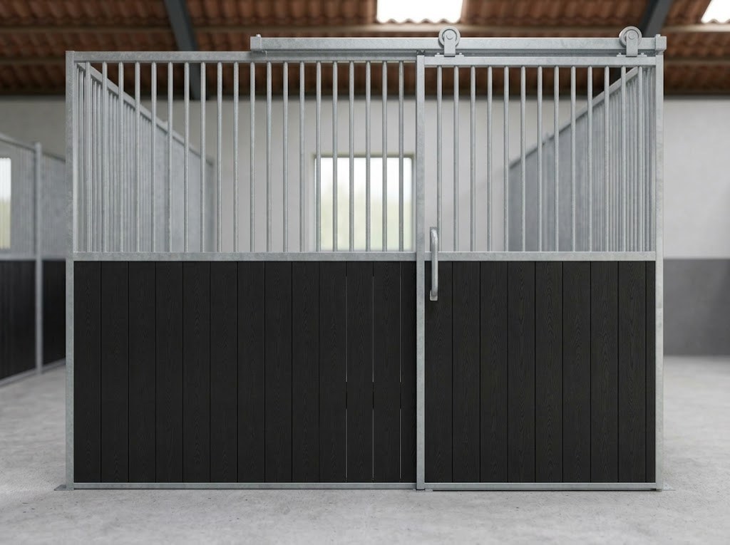Voorwand met schuifdeur